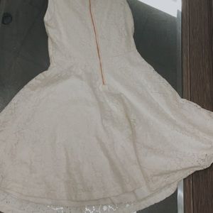 Cream dress